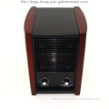 New design| negative ion HEPA air purifier built in solid wood cabinet